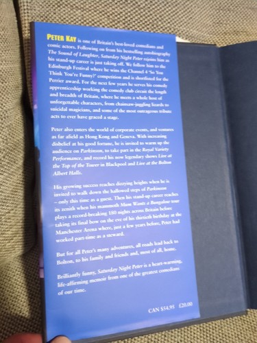 Saturday Night Peter: Memoirs of a Stand-up Comedian by Peter Kay HCDJ - Picture 3 of 9