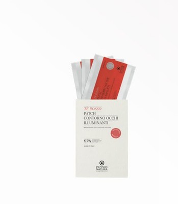 Physio Natura Te' Rosso Brightening Eye Contour Patches 3 pcs #dkau