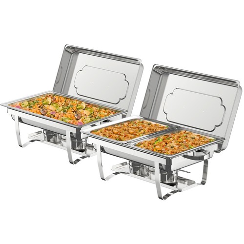 Lot De 2 Mini Réchauds Camping Acier Inoxydable - Réchaud à Alcool Ou Combustible Solide Pour Randonnée Et Plein Air