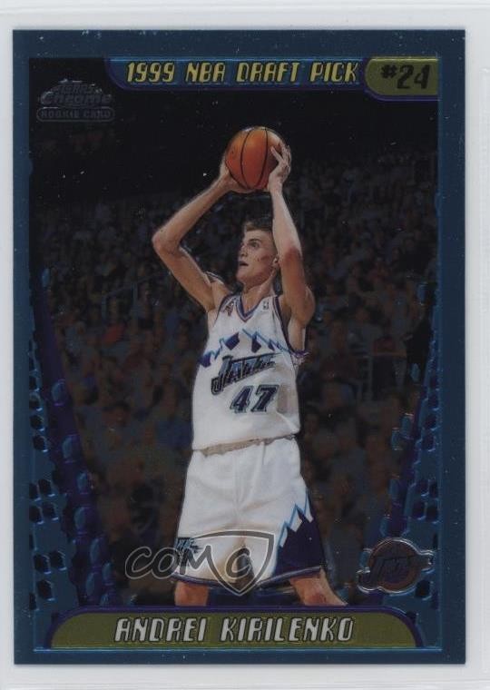 2001-02 Topps Chrome Andrei Kirilenko #161 0u9w