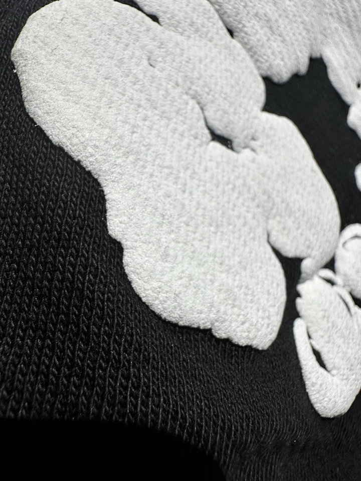 G2U джинсовой ткани слезы хлопок венок шорты черный SXL - Изображение 2 из 4