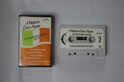 A Nation Once Again 16 Irish Rebel Songs Vol 11 Cassette Dolphin Records