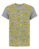 Pokemon All Over Jungen 3-4 Jahre KurzäRmeliges T-Shirt