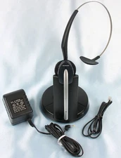 Jabra GN9330e Cordless Mono Headset Bundle ~ Pre-Owned
