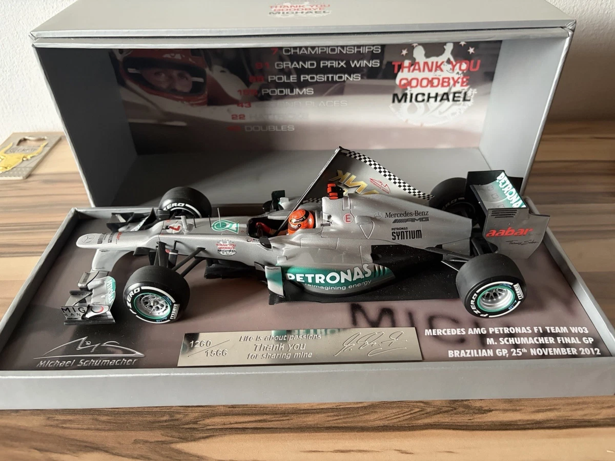 190) MERCEDES GP showcar 2010 COMEBACK SCHUMACHER