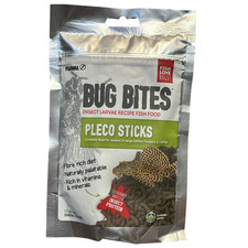 Fluval Bug Bites Pleco Sticks Fish Food 130g Aquarium Tank 17-20mm