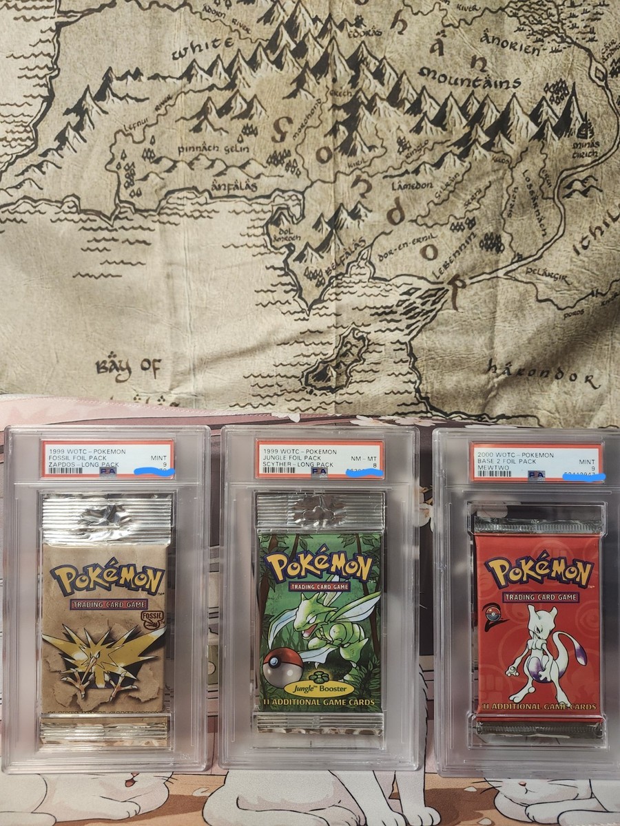 Wizards of the Coast PSA Sealed Pokmon Booster Packs Fossil Jungle base sets | eBay Wizards of the Coast PSA Sealed Pokmon Booster Packs Fossil Jungle base sets | eBay