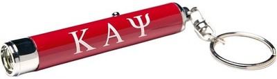 Kappa Alpha Psi Projection Torch Light Keychain [Red - 3'']
