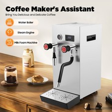 Milk Frother Steamer Full Automatic Boiling W...