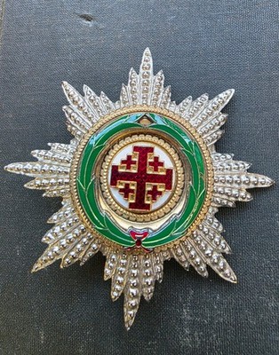 Knight Commander Pin Star Equestrian Holy Sepulchre Jerusalem Catholic religion