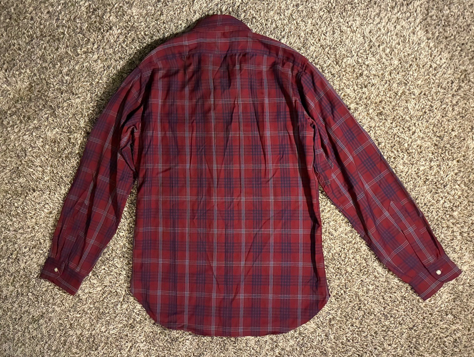 VTG Pendleton Long Sleeve Button Down Tartan Wool… - image 10