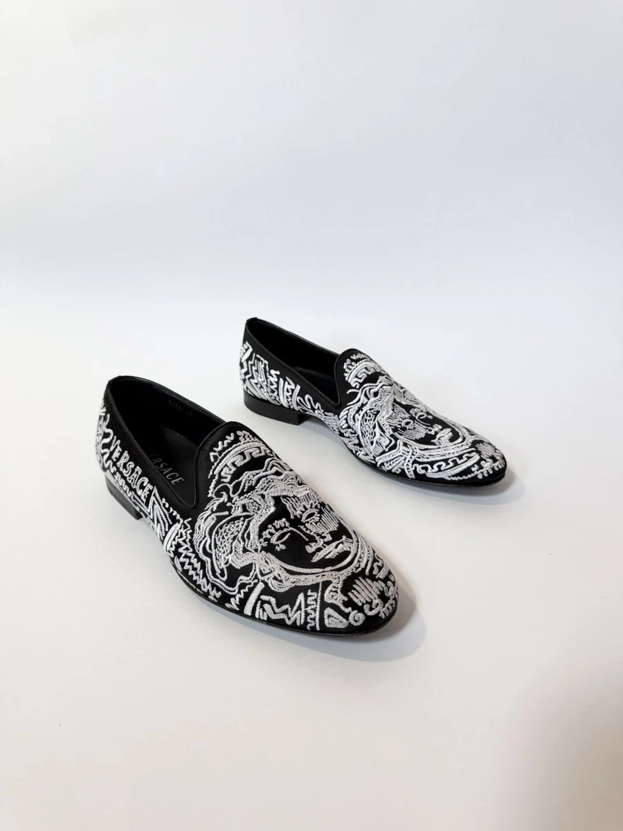 Versace White Dress Shoes for Men for sale | eBay display picture 2