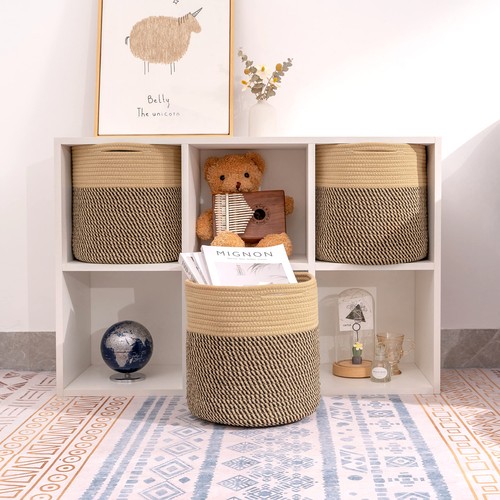 voten Storage Cubes Cestini Cestini Organizer 11x11x11'' Adatto 12x12''Cubo Storage... - Foto 6 di 7