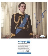 Josh O'Connor "The Crown" AUTOGRAPH Signed 'Prince Charles' 8x10 Photo D ACOA