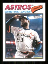 2026 Topps Heritage #330 Cristian Javier Houston Astros 64728