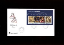 2010 The Age of the Stewarts M/S Stuart FDC Edinburgh CDS.