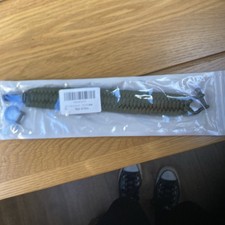 Paracord Survival Bracelet In Army Green