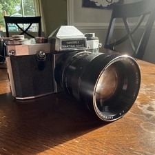 Praktica Nova IB 35mm Film Camera w/ Hanimex Lens   Shutter Works   Vintage SLR