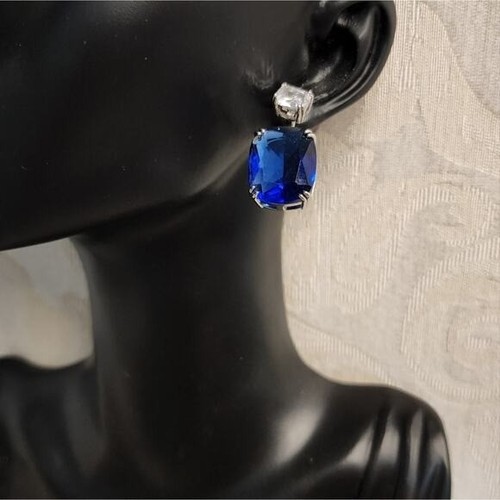 Cubic Zircon Dangle Earrings for Women 18k Gold Plated CZ Drop Earrings - Picture 14 of 16