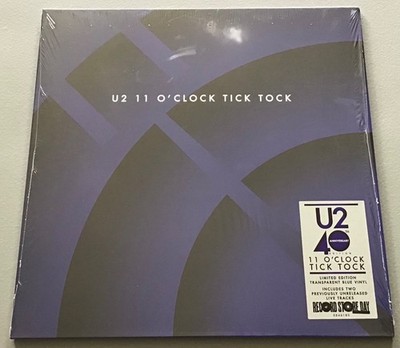 U2 - 11 O'Clock Tick Tock (RSD 2020) - 40th Anniversary Edition - Blue Vinyl