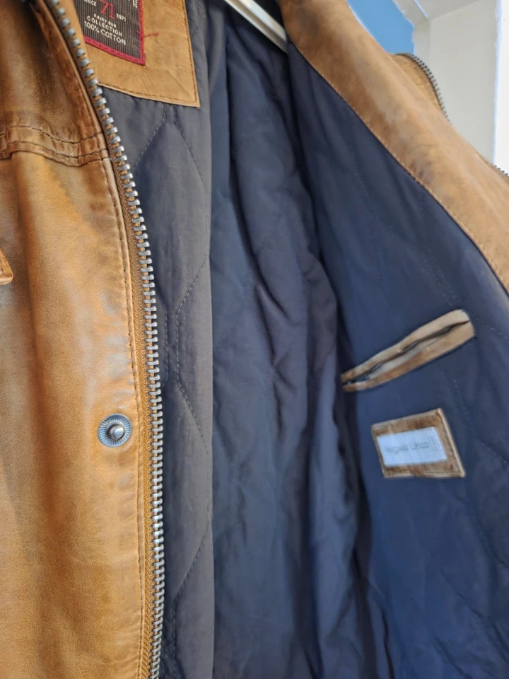 Lederjacke Angelo Litrico Neu - Bild 4 von 4