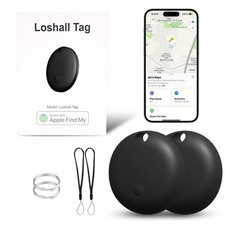 Air Tracker Tag 2 Pack, Smart Tracker Item Finders Compatible with Apple Find My
