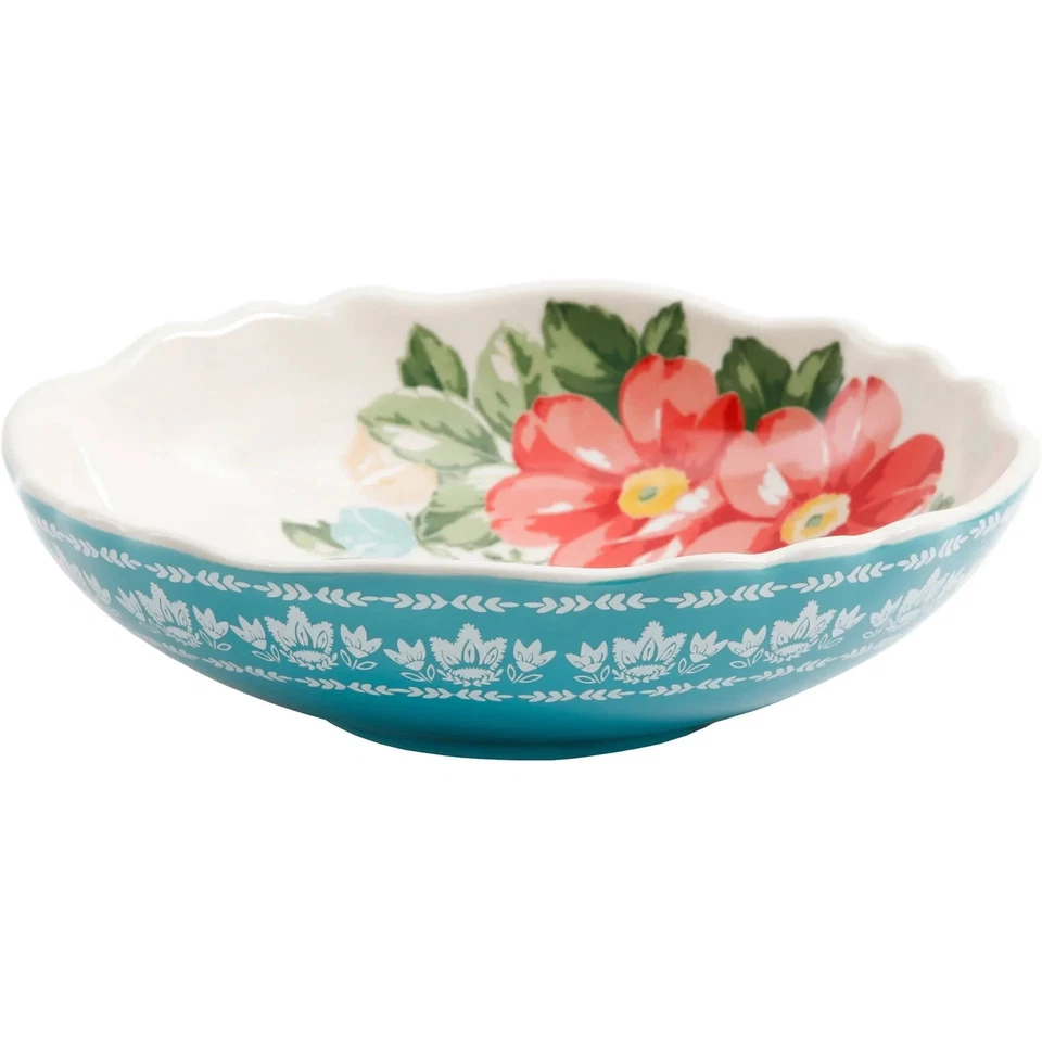 The Pioneer Woman Vintage Floral 5-Piece Pasta Bowl Set - Image 3 of 4
