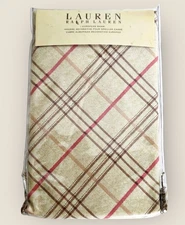 NIP *RARE* RALPH LAUREN Margate Mews Plaid Euro Pillow Sham MSRP $100