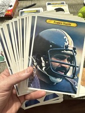 1980 TOPPS SUPER FOOTBALL #1 FRANCO HARRIS HOF LOT OF 16 NM
