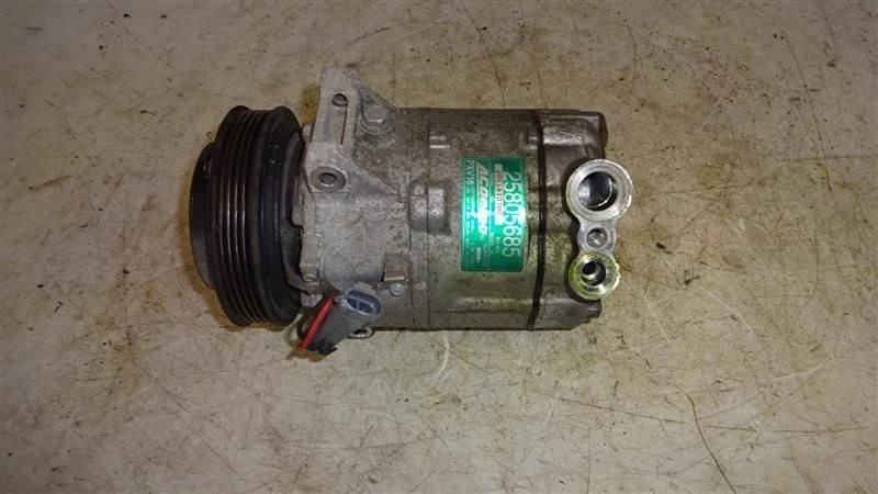 AC Compressor With Round Clutch Weight Fits 07-10 Pontiac G5 637753 Foto 2 de 4