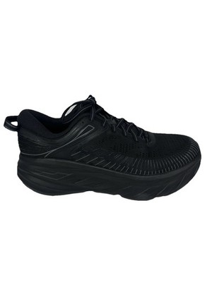 Hoka One One Black On Black Bondi 7 Men's Running Shoes Size 8 New