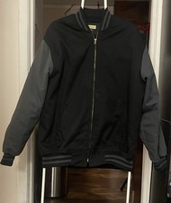 Dickies Vintage Eisenhower Quilted Insulated Jacket Xlg Black/Gray