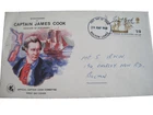GB 1968 1/9 Anniversaries on 1st day of issue Cpt James Cook cover ...60's