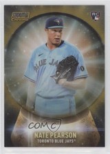 2021 Topps Stadium Club Chrome Crystal Ball Gold Refractor 4/50 Nate Pearson 2o7