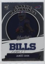 2022 Panini Classics Classic Beginnings James Cook #CB-8 01lu