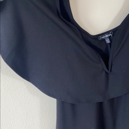 Neu Curvy Sense trägerloses schwarzes figurbetontes Partykleid Mini kurz eng Plus 1X - Bild 3 von 11