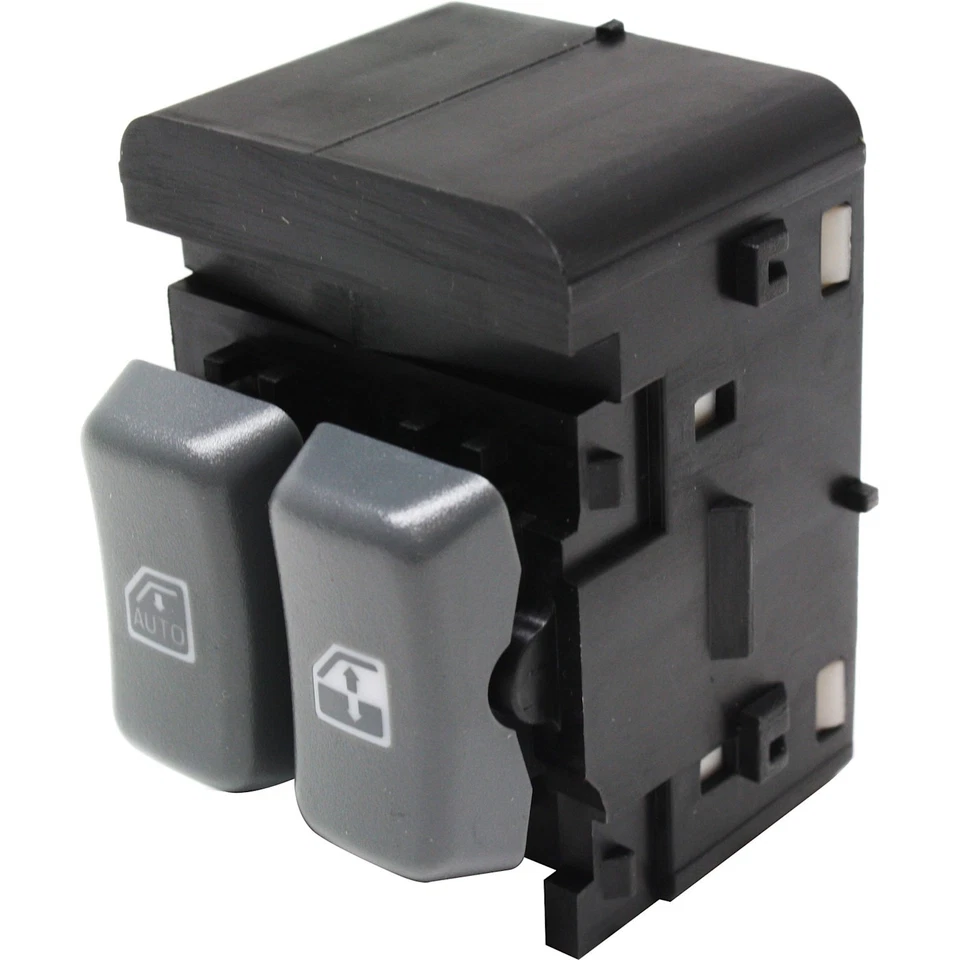 Interruptor de janela para 1996-2000 Chevrolet Express 1500 dianteiro driver lateral cinza - Imagem 2 de 4