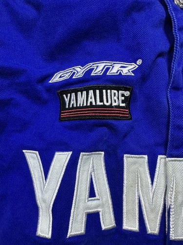 VINTAGE JH DESIGN LICENSED PRODUCT YAMAHA RACING BOMBER STYLE JACKET IN SIZE XL - Picture 9 of 17