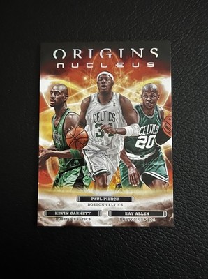 2022-23 Panini Origins Nucleus Pierce/Garnett/Allen #22
