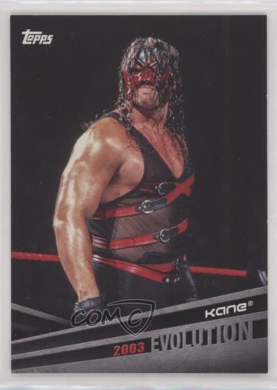 2018 Topps WWE Evolution Kane #E-27 0w8