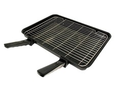 UNIVERSAL Large Oven Cooker Grill Pan Tray With Double Handle & Rack