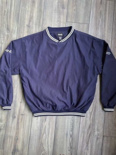 Ping Collection Men’s Pullover/ Jacket Navy “Mass Mutual Boston Capital” Size S - Picture 1 of 9