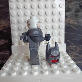 Lego DC Armored Batman Super Heroes Minifigure Torso Cracked Dawn Of Justice