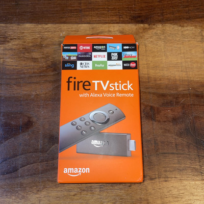 NEW Amazon 2nd Generation Fire TV Stick with Alexa Voice Remote - Black