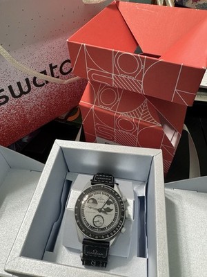 Never Worn Omega X Swatch Moonswatch MISSION TO EARTHPHASE With