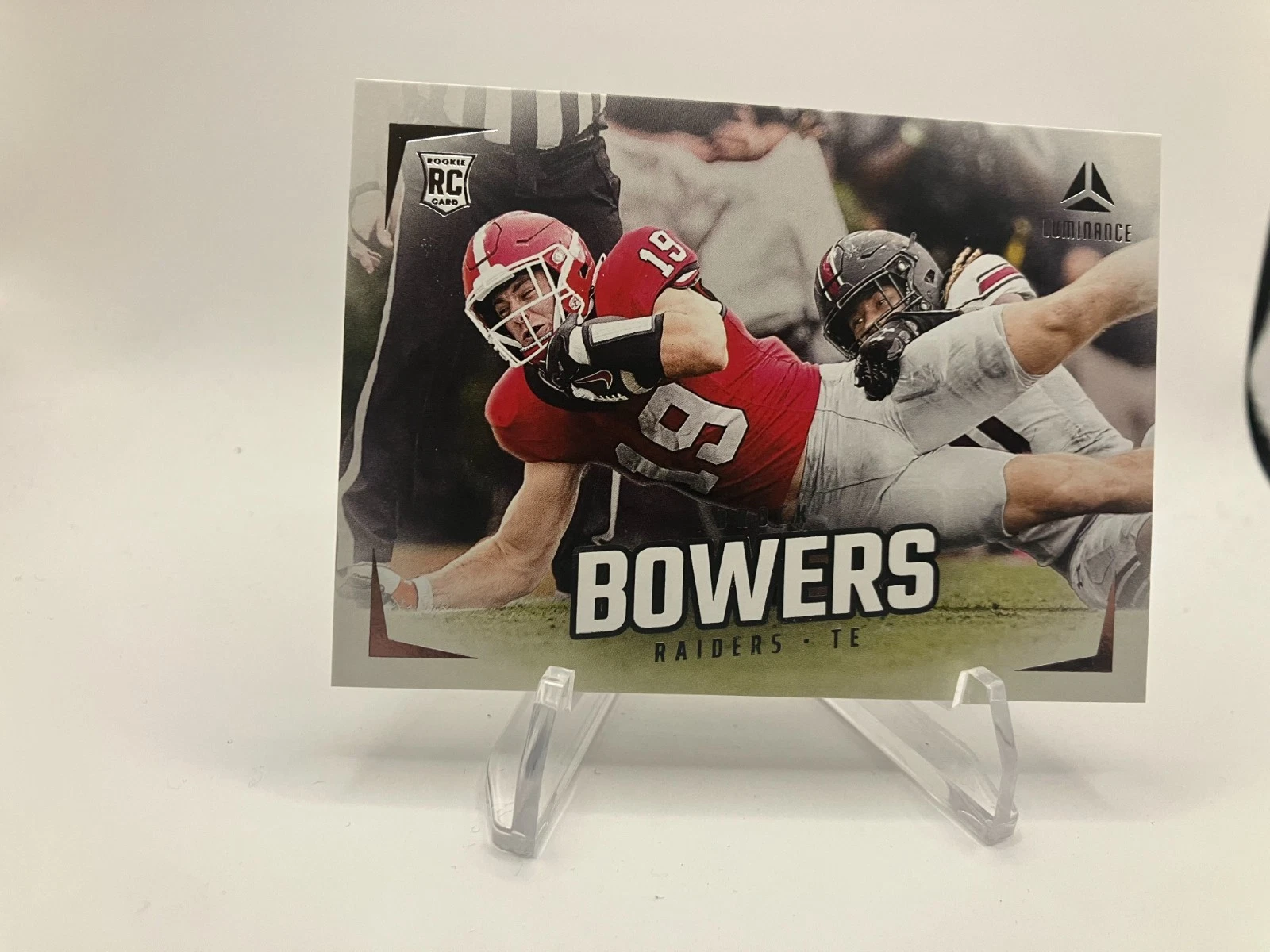 2024 Panini Luminance - Rookies Brock Bowers #186 (RC)