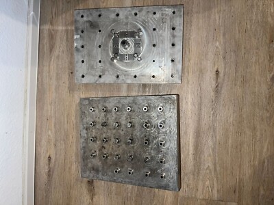 5x EROWA kompatible Spannplatten mit Zentriersystem   CNC Automation Set