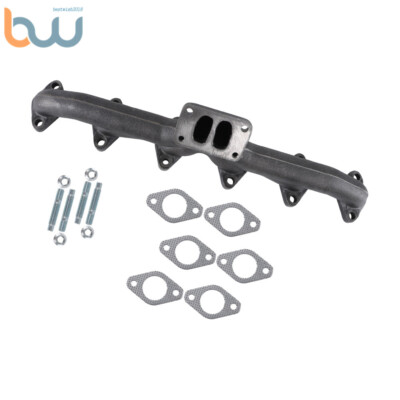 Exhaust Manifold w/ Gasket For Dodge Ram 2500 3500 L6 5.9L 1999 2000 2001 2002