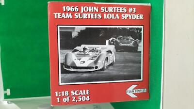 gmp 1/18 1966 John Surtees #3 Team Surtees LOLA SPYDER Red gmp 1/18 1966 John Surtees #3 Team Surtees LOLA SPYDER Red