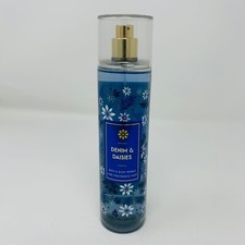 New Bath and Body Works Denim  Daisies Fine Fragrance Body Mist 8 fl oz